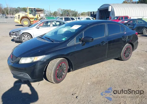 2014 Honda Civic Ex из США, поврежденный, VIN 2HGFB2F80EH556097
